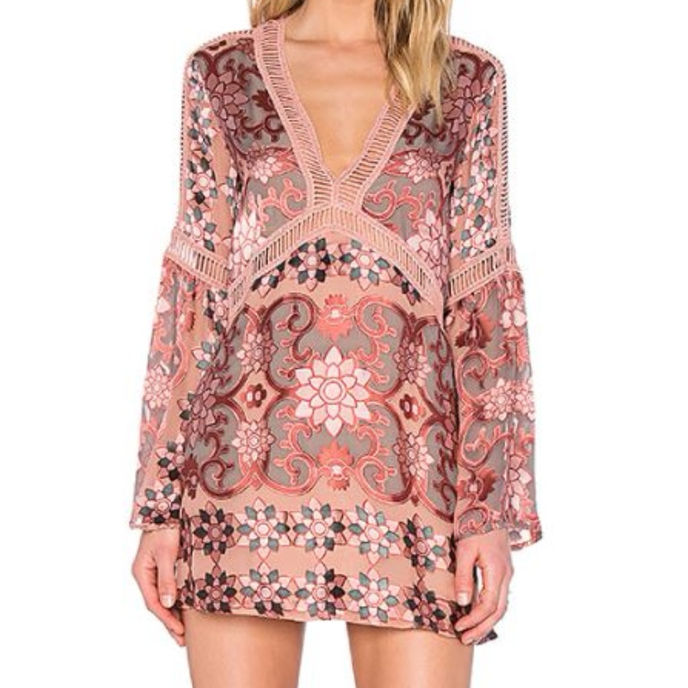 For Love and Lemons Juliet A-line Dress